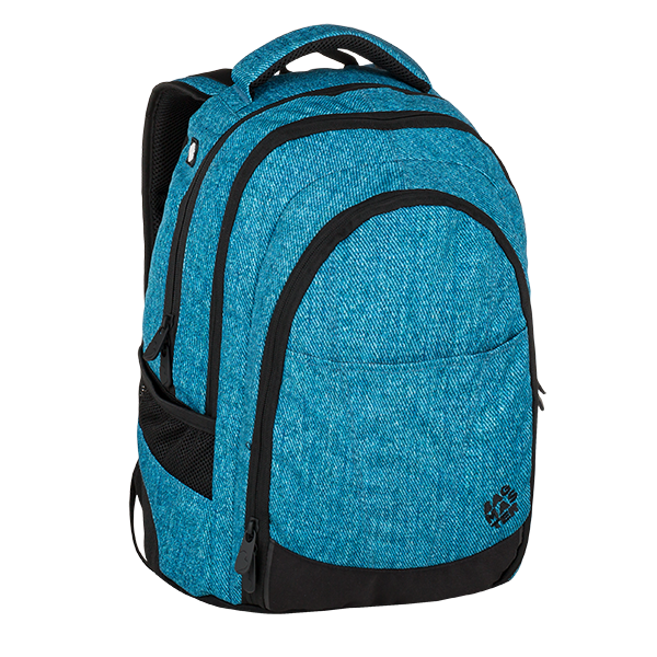 Študentský batoh BAGMASTER DIGITAL 9 D BLUE/BLACK