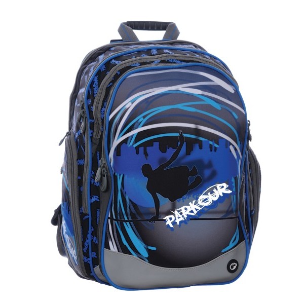 Školský batoh EV08 0115 B BLUE/GREY