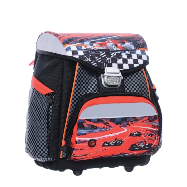 Škoská aktovka pre prváčikov A 0715 B BLACK/RED