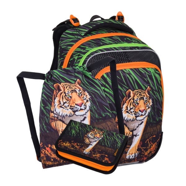 Malá školská zostava pre prvákov – tiger