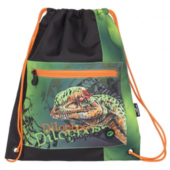 sportový vak alebo vrecko na prezúvky Bagmaster SHOES BAG POLO 6 B GREEN/ORANGE