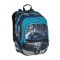 Školský batoh pre prváčikov BAGMASTER ALFA 9 C BLUE/BLACK