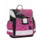 Školská aktovka pre prváčikov LIM 0115 B PINK/BLACK CAT